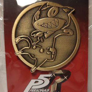 Persona 5 Royal Morgana Mona Cat Emblem Limited Edition Enamel Pin Figure